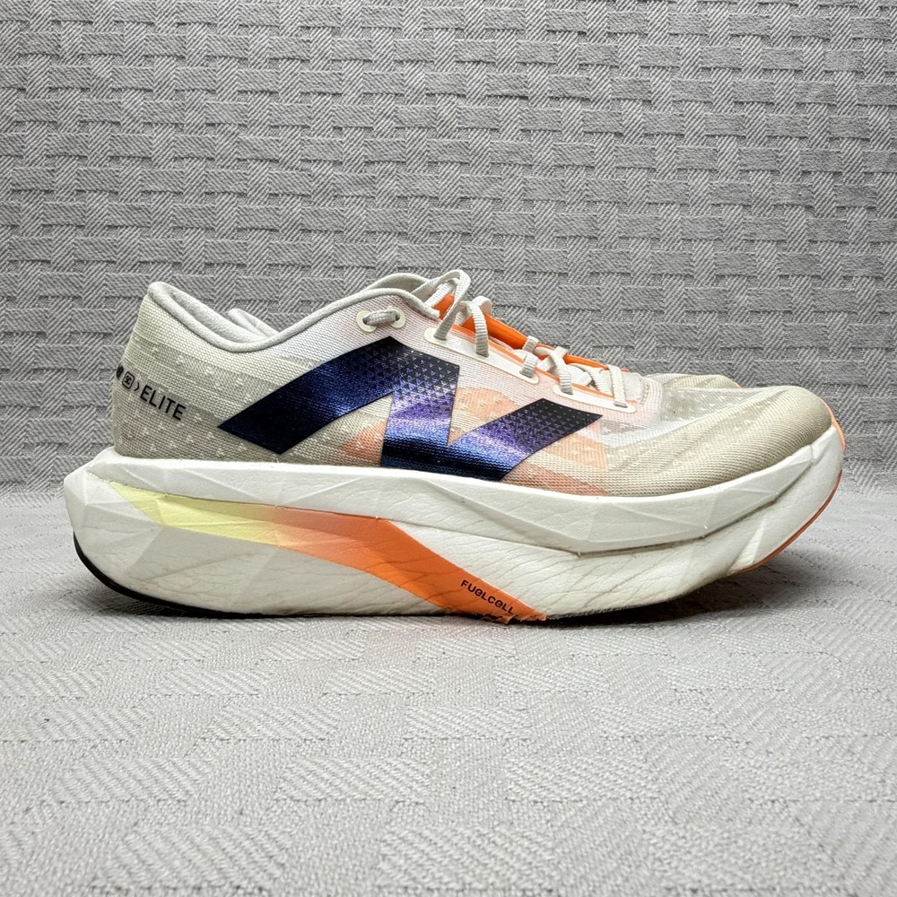 New Balance FuelCell SuperComp Elite v4 Shoes Mens Size 10 White MRCELCW4